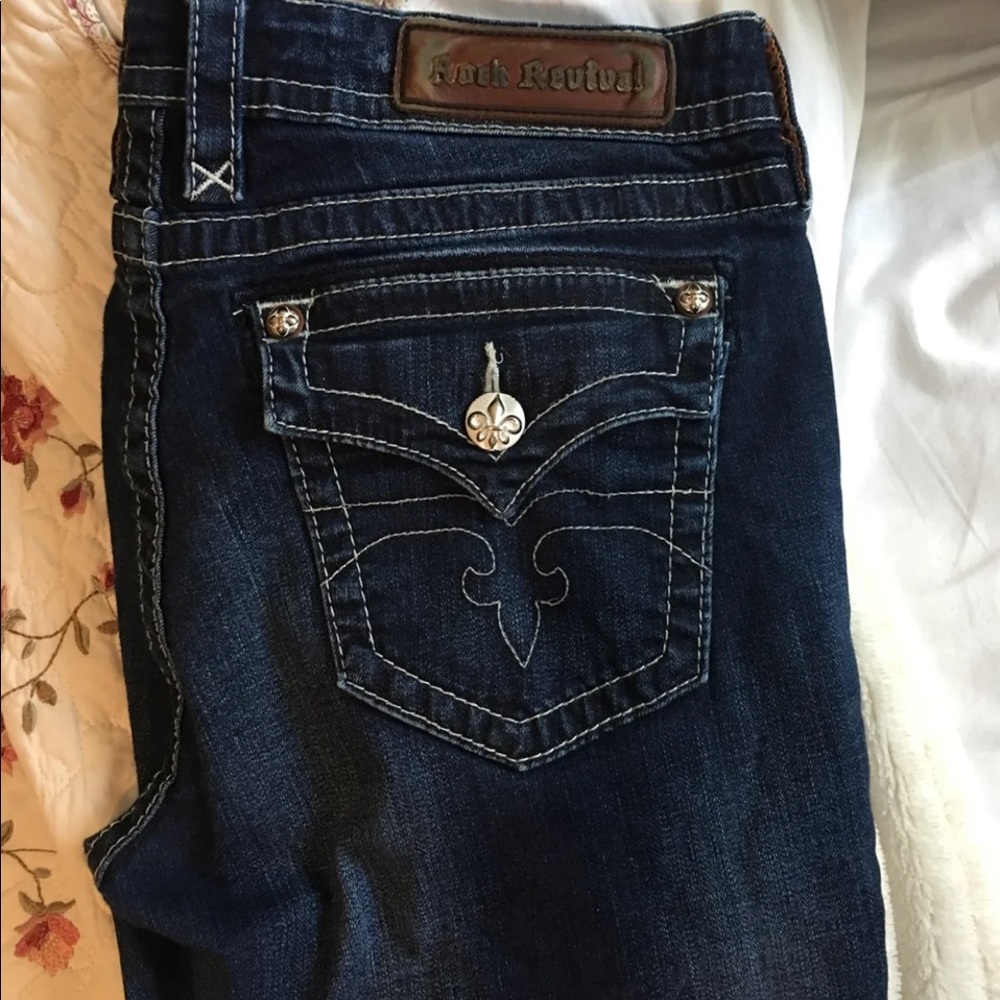 Rock revivals size 32 boot